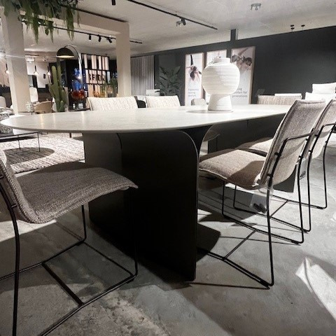 Joli design tafel Arcs oval 260x100cm - 3